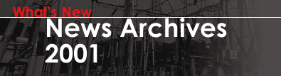 News Archives 2001